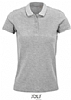 Polo Mujer Organico Planet Sols - Color Gris Mezcla